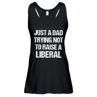Zeek Arkham Just A Dad Trying Not To Raise A Liberal Ladies Essential Flowy Tank