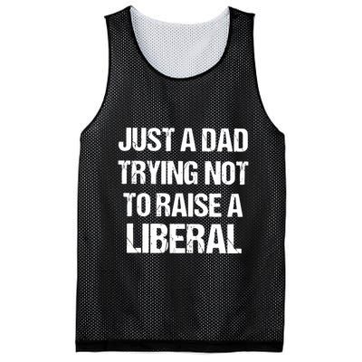 Zeek Arkham Just A Dad Trying Not To Raise A Liberal Mesh Reversible Basketball Jersey Tank