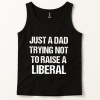 Zeek Arkham Just A Dad Trying Not To Raise A Liberal Tank Top