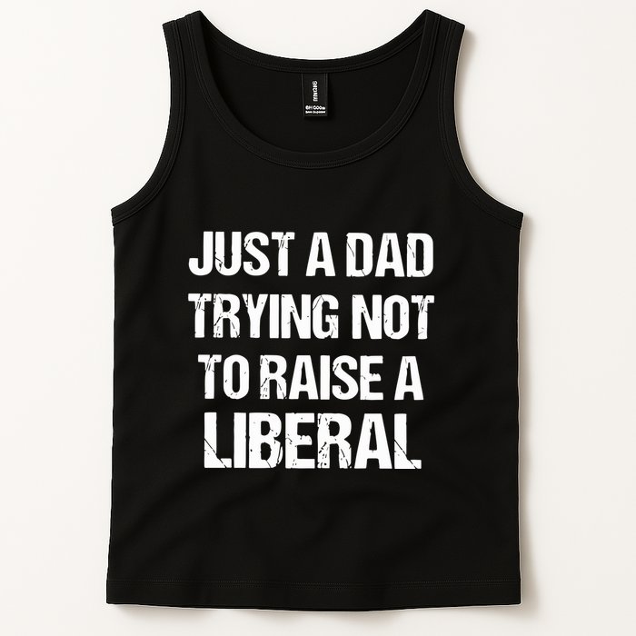 Zeek Arkham Just A Dad Trying Not To Raise A Liberal Tank Top