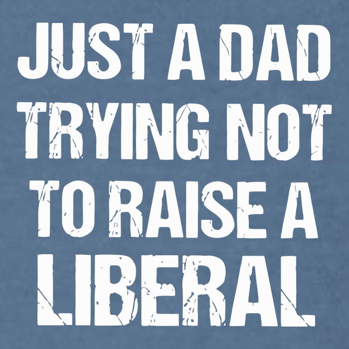 Zeek Arkham Just A Dad Trying Not To Raise A Liberal Garment-Dyed Sweatshirt