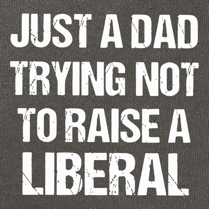 Zeek Arkham Just A Dad Trying Not To Raise A Liberal Cotton Canvas Backpack