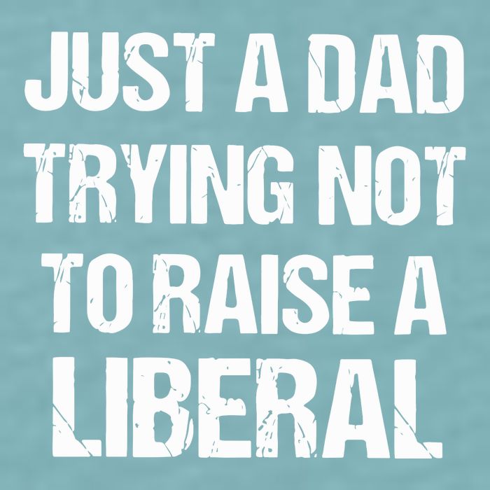 Zeek Arkham Just A Dad Trying Not To Raise A Liberal Sueded Cloud Jersey T-Shirt