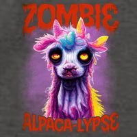 Zombie Alpaca Lypse Halloween Llama Spooky Costumes Graphic Plus Size Vector Backpack