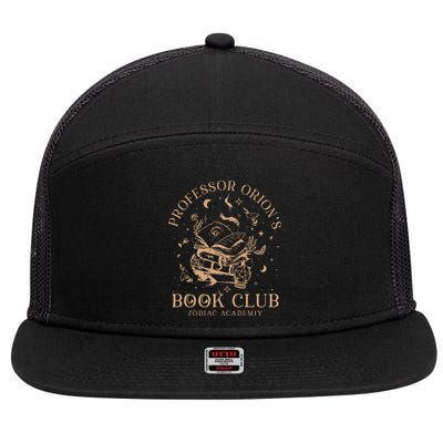 Zodiac Academy Lance Orion Professor Orion Vega Twins Smut Books 7 Panel Mesh Trucker Snapback Hat