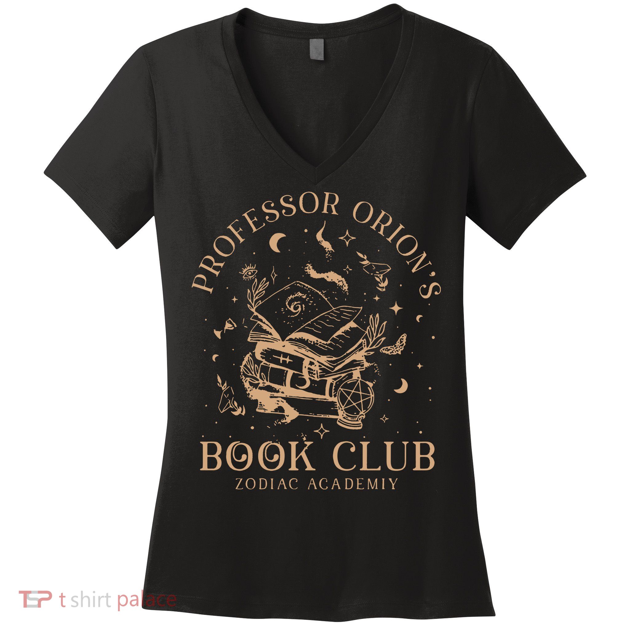 Zodiac Academy Lance Orion Professor Orion Vega Twins Smut Books Women's V-Neck T-Shirt