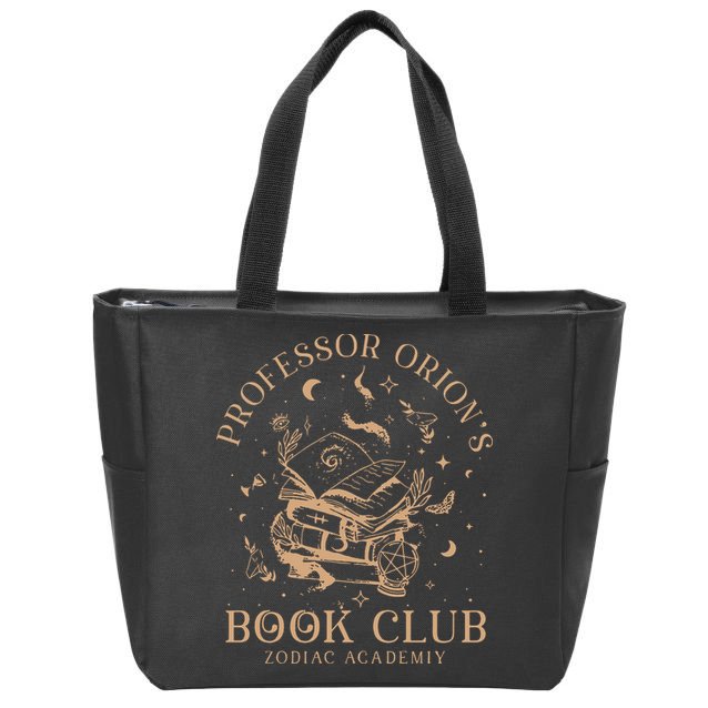 Zodiac Academy Lance Orion Professor Orion Vega Twins Smut Books Zip Tote Bag