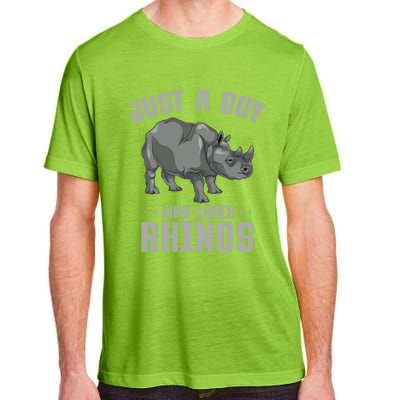 Zoo Animal Lover Africa Safari Pachyderm Rhino Cool Gift Adult ChromaSoft Performance T-Shirt