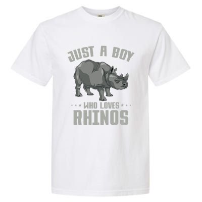 Zoo Animal Lover Africa Safari Pachyderm Rhino Cool Gift Garment-Dyed Heavyweight T-Shirt