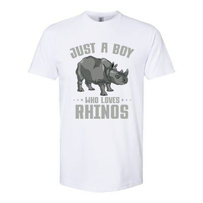 Zoo Animal Lover Africa Safari Pachyderm Rhino Cool Gift Softstyle® CVC T-Shirt