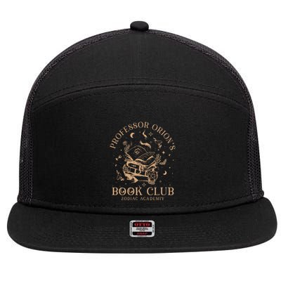 Zodiac Academy Lance Orion Professor Orion Vega Twins Smut Books 7 Panel Mesh Trucker Snapback Hat