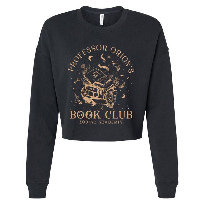 Zodiac Academy Lance Orion Professor Orion Vega Twins Smut Books Cropped Pullover Crew