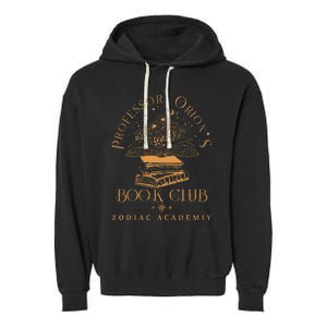 Zodiac Academy Professor Orions Book Club Book Nerd S Garment-Dyed Fleece Hoodie