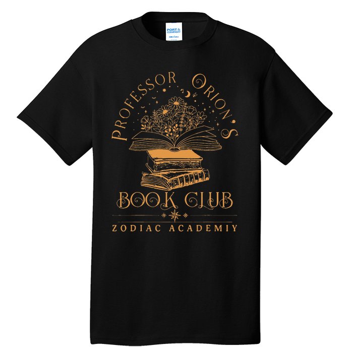 Zodiac Academy Professor Orions Book Club Book Nerd S Tall T-Shirt