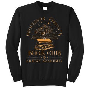 Zodiac Academy Professor Orions Book Club Book Nerd S Tall Sweatshirt