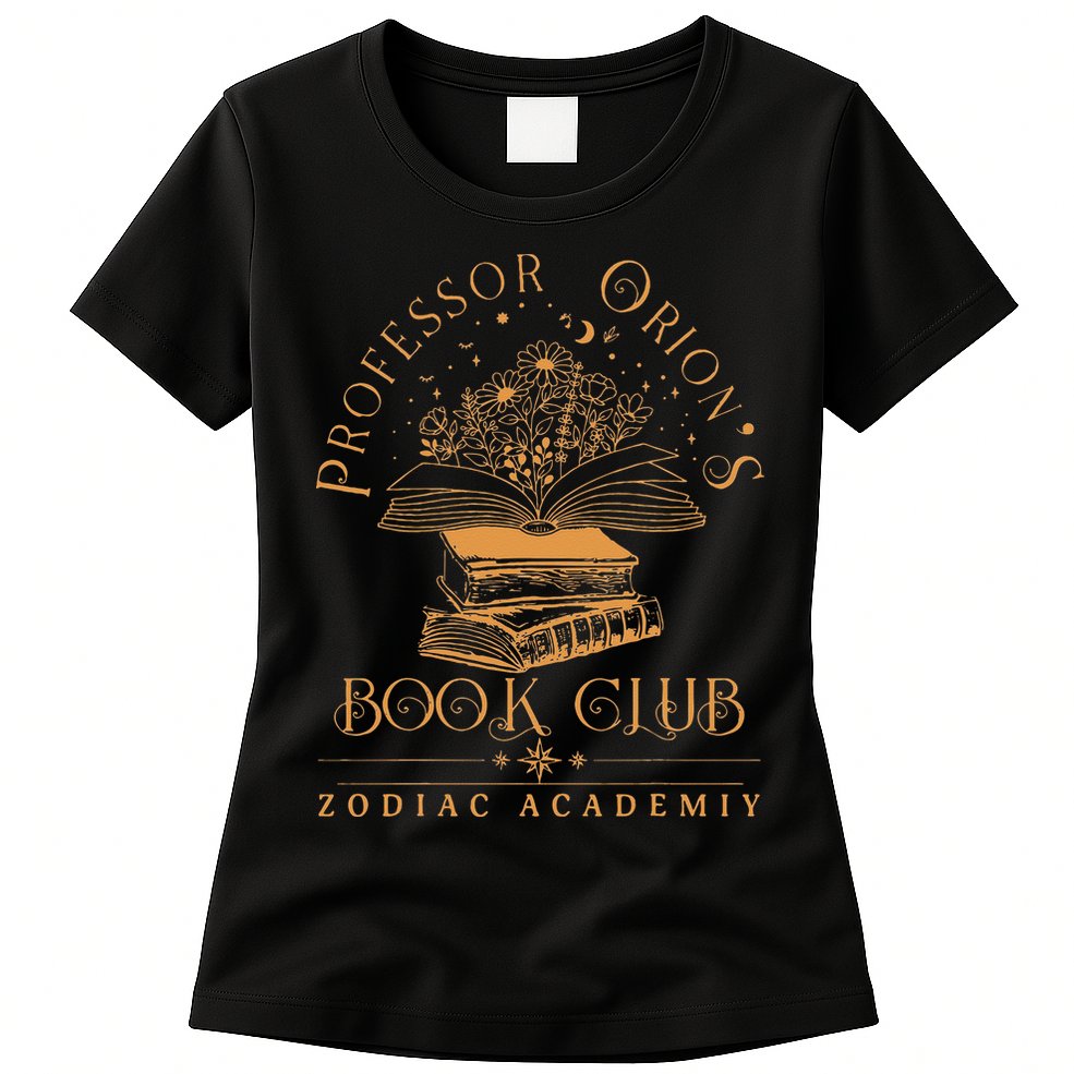 Zodiac Academy Professor Orions Book Club Book Nerd S Womens T-Shirt