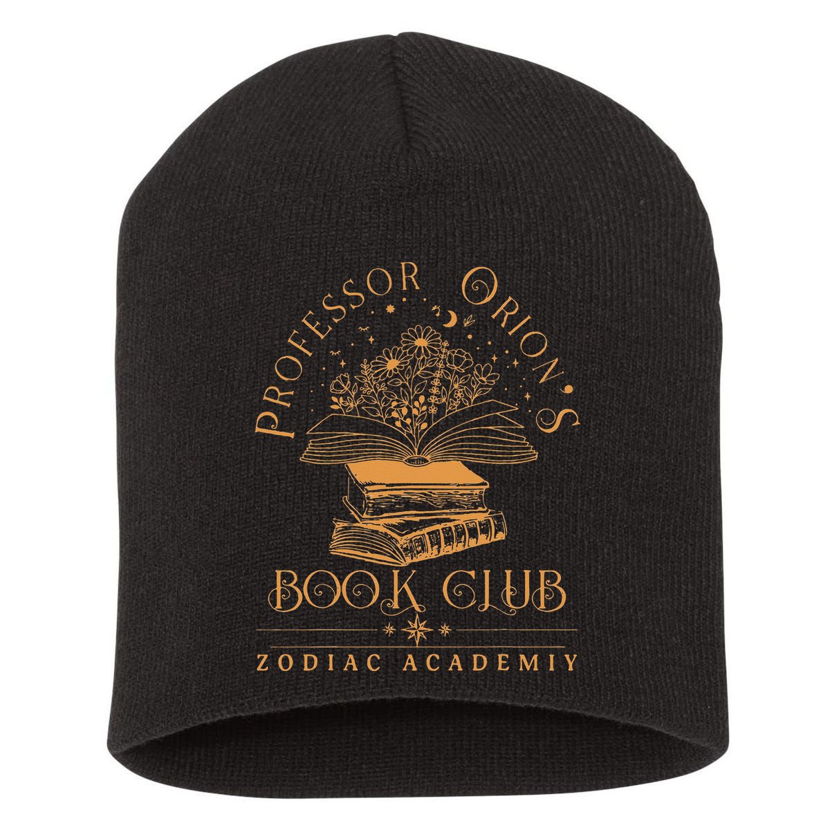 Zodiac Academy Professor Orions Book Club Book Nerd S Short Acrylic Beanie