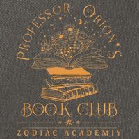 Zodiac Academy Professor Orions Book Club Book Nerd S Cotton Canvas Backpack