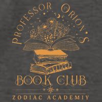 Zodiac Academy Professor Orions Book Club Book Nerd S Vector Backpack