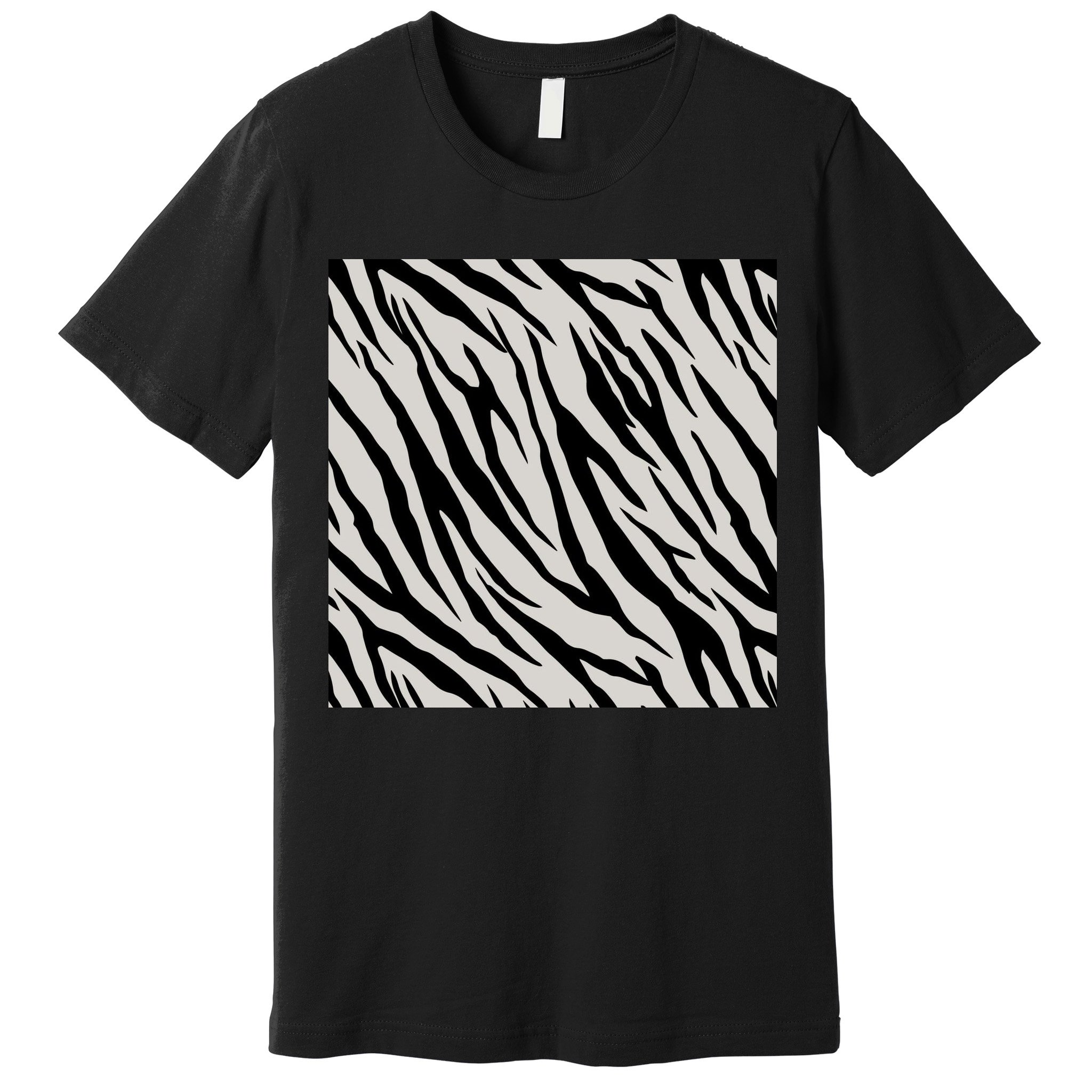 Zebra Animal Print Premium T-Shirt