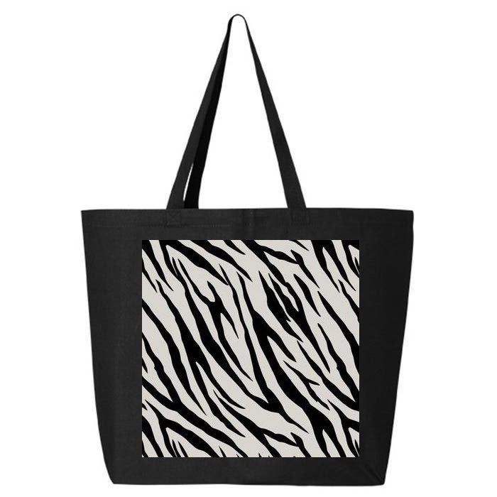 Zebra Animal Print 25L Jumbo Tote