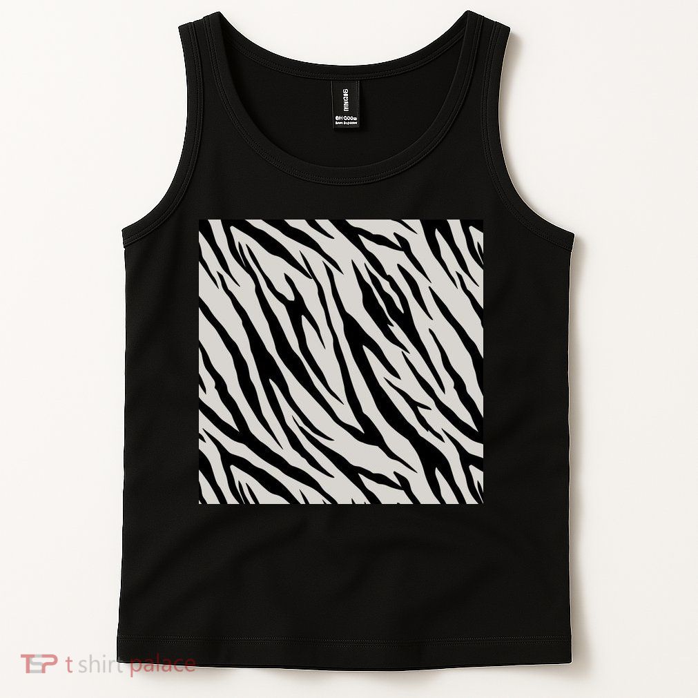 Zebra Animal Print Tank Top