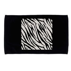 Zebra Animal Print Microfiber Hand Towel