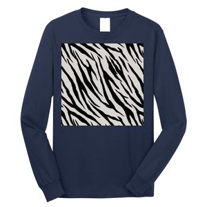 Zebra Animal Print Long Sleeve Shirt