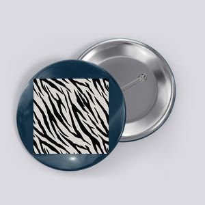 Zebra Animal Print Button