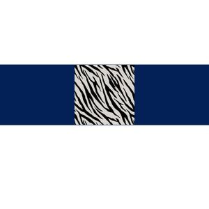 Zebra Animal Print Bumper Sticker