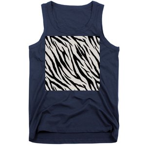 Zebra Animal Print Tank Top