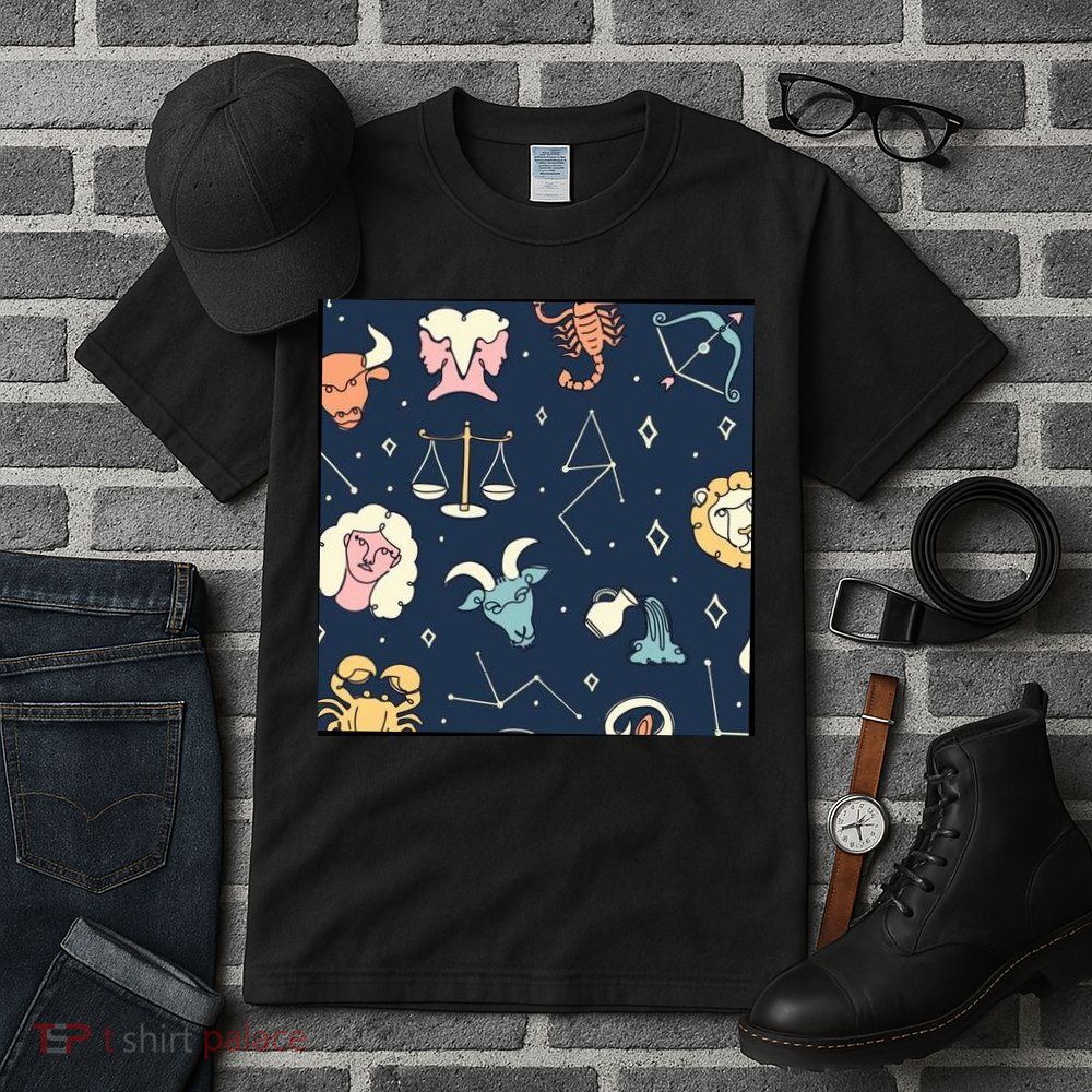 Zodiac Astrology Signs Tall T-Shirt