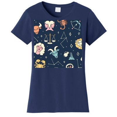 Zodiac Astrology Signs Women's T-Shirt