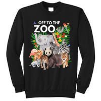 Zoo Animals Safari Party A Day At The Zoo Safari Zoo Animal Sweatshirt