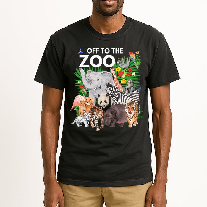 Zoo Animals Safari Party A Day At The Zoo Safari Zoo Animal Tall T-Shirt
