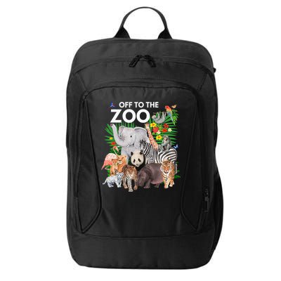 Zoo Animals Safari Party A Day At The Zoo Safari Zoo Animal City Backpack