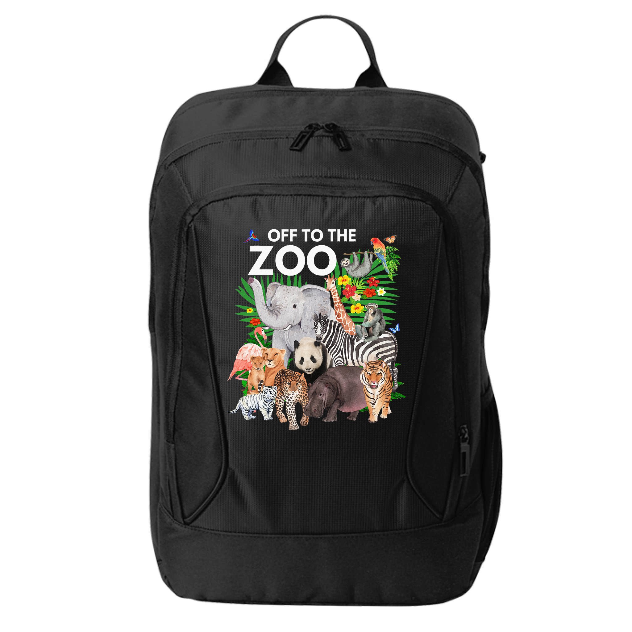 Zoo Animals Safari Party A Day At The Zoo Safari Zoo Animal City Backpack