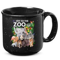 Zoo Animals Safari Party A Day At The Zoo Safari Zoo Animal 15oz Campfire Ceramic Mug
