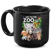 Zoo Animals Safari Party A Day At The Zoo Safari Zoo Animal 15oz Campfire Ceramic Mug