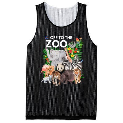 Zoo Animals Safari Party A Day At The Zoo Safari Zoo Animal Mesh Reversible Basketball Jersey Tank