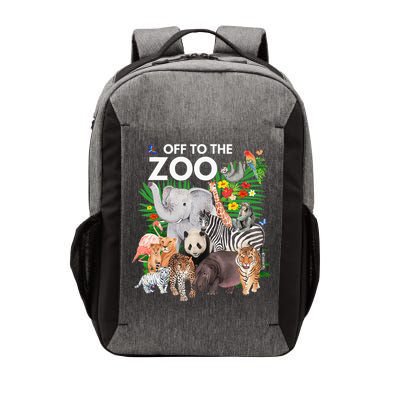 Zoo Animals Safari Party A Day At The Zoo Safari Zoo Animal Vector Backpack