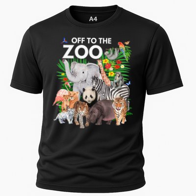 Zoo Animals Safari Party A Day At The Zoo Safari Zoo Animal Performance Shirt