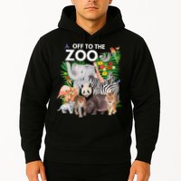 Zoo Animals Safari Party A Day At The Zoo Safari Zoo Animal Hoodie