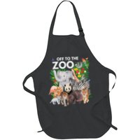 Zoo Animals Safari Party A Day At The Zoo Safari Zoo Animal Apron