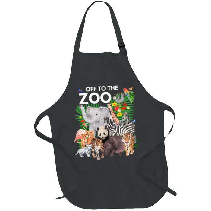 Zoo Animals Safari Party A Day At The Zoo Safari Zoo Animal Apron