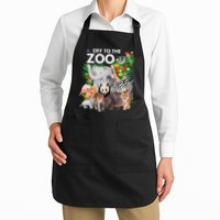 Zoo Animals Safari Party A Day At The Zoo Safari Zoo Animal Apron