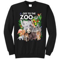 Zoo Animals Safari Party A Day At The Zoo Safari Zoo Animal Sweatshirt