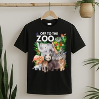 Zoo Animals Safari Party A Day At The Zoo Safari Zoo Animal T-Shirt