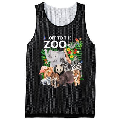 Zoo Animals Safari Party A Day At The Zoo Safari Zoo Animal Mesh Reversible Basketball Jersey Tank