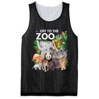 Zoo Animals Safari Party A Day At The Zoo Safari Zoo Animal Mesh Reversible Basketball Jersey Tank